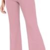 Women's High Waist Casual Wide Leg Pants, Button Dress Pants for Women, Work Pants with Pockets for Women Office.