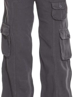 Women's Hiking Cargo Pants Joggers Cotton Casual Military Army Combat Work Pants with 7 Pockets