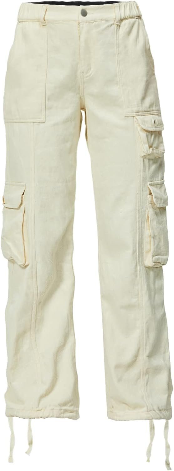 51XbfjlihFL._AC_SL1500.jpg Women's Hiking Cargo Pants Joggers Cotton Casual Military Army Combat Work Pants with 7 Pockets