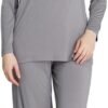 Loungewear Set pajamas Womens sleepwear Bamboo Viscose Long Sleeve t shirt Long Pants Super Soft Novelty Pjs Set