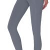 High Waisted Yoga Pants with Pockets, Tummy Control Workout Athletic Yoga Leggings for Women
