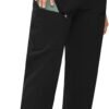 Women's Hiking Pants Quick Dry Lightweight Water Resistant Elastic Waist Cargo Pants with 5pcs Zipper Pockets