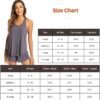 Pajamas Set for Women Viscose Made from Bamboo - Ribbed Racerback Tank Top Soft Sleepwear Pjs Shorts Nightwear Loungewear