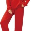 61HCfXGtKXL._AC_SL1500.jpg Women 2 Piece Outfits Tracksuit Casual Zip Up Hoodie Sweatsuits Jogging Long Pant Set