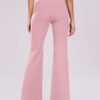 Women's High Waist Casual Wide Leg Pants, Button Dress Pants for Women, Work Pants with Pockets for Women Office.