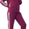 Tracksuit for Women 2 Piece Sweatsuit Outfits Long Sleeve Zip Up Lounge Jogging Suits