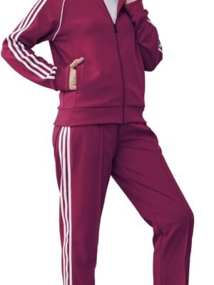 Tracksuit for Women 2 Piece Sweatsuit Outfits Long Sleeve Zip Up Lounge Jogging Suits