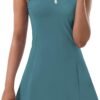 Tennis Dress for Women, Tennis Golf Dresses with Built in Shorts and Pockets for Sleeveless Workout Athletic Dresses