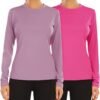 Women's Long Sleeve UPF 50+ UV Sun Protection Shirts Rash Guard Swim T-Shirt/Hoodie Quick Dry for Outdoor Hiking