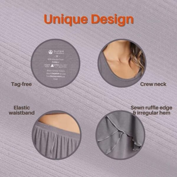 Pajamas Set for Women Viscose Made from Bamboo - Ribbed Racerback Tank Top Soft Sleepwear Pjs Shorts Nightwear Loungewear