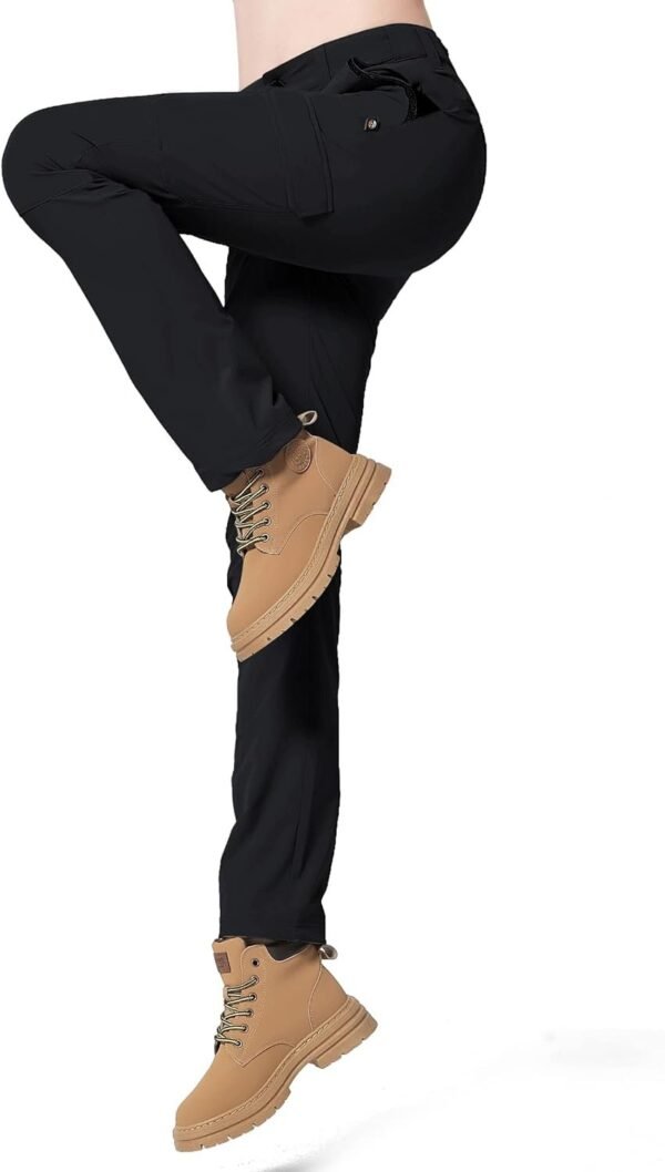 Women's Hiking Pants Quick Dry Lightweight Cargo Pants with 6 Pockets UPF 50+ Work Outdoor Golf Walking