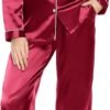 Pajamas Set Long Sleeve Womens Button Down Sleepwear Two Piece Nightwear Soft Pj Lounge Sets S-XXL