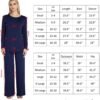 Loungewear Set pajamas Womens sleepwear Bamboo Viscose Long Sleeve t shirt Long Pants Super Soft Novelty Pjs Set