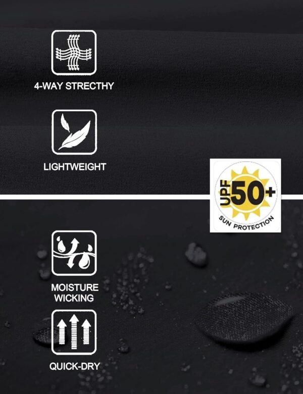 Women's Hiking Pants Quick Dry Lightweight Cargo Pants with 6 Pockets UPF 50+ Work Outdoor Golf Walking