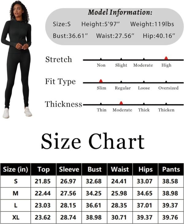 Two Piece Outfits for Women Workout Sets Bodycon Tracksuit Long Sleeve Zip Up Hoodie Jacket Jogger Sweat Pants Set