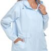 71sarpXzmIL._AC_SL1500.jpg Women's Lightweight Raincoat Waterproof Packable Outdoor Windproof Hooded Active Rain Jacket S-XXL