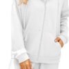 81TPy8dX1tL._AC_SL1500.jpg Women 2 Piece Outfits Tracksuit Casual Zip Up Hoodie Sweatsuits Jogging Long Pant Set